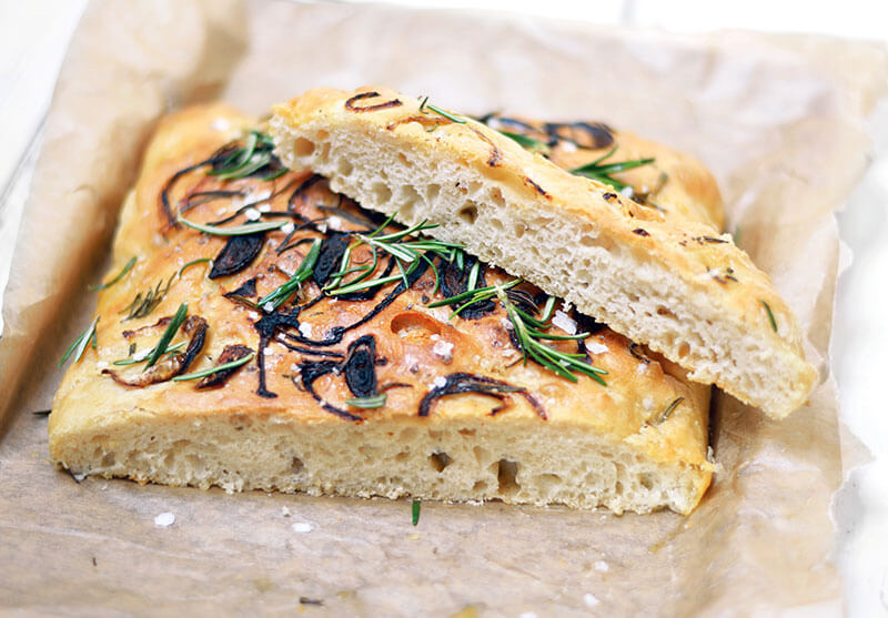 Make it Speedi Ninja Rosemary & sea salt focaccia