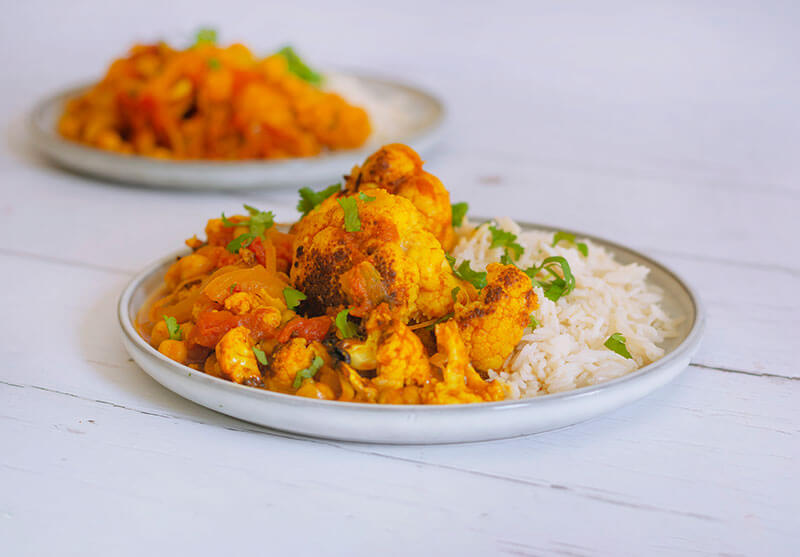 Make it Speedi Ninja Spiced cauliflower and chickpea curry